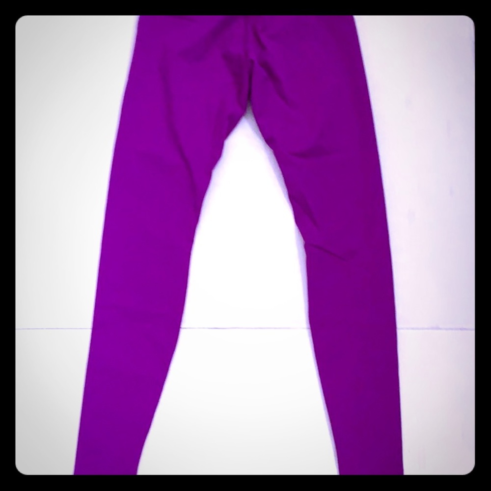 Lululemon tender violet wunder under pants sz 8&10